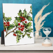 ホリーベリー001 フォトプラーク (側面)