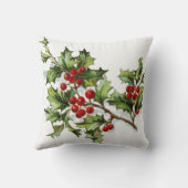 ホリーベリー002 クッション (裏面)