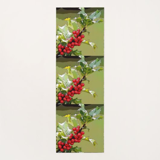 ホリーベリー006 ヨガマット (裏面)