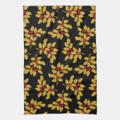 ホリーベリー キッチンタオル (縦)