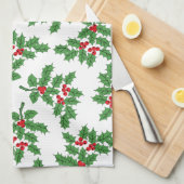 ホリーベリー キッチンタオル (四つ折り)