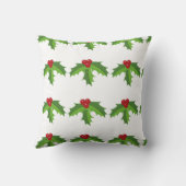 ホリーベリー クッション (裏面)