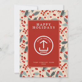 ホリーベリー コーポレート ビジネス ロゴ クリスマス 招待状