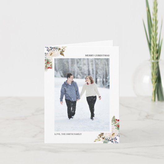 ホリーベリー&フローラシーズンズグリーティング2枚写真 シーズンカード (正面)