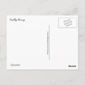 ホリーベリー ポストカード (裏面)