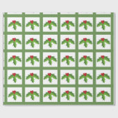 ホリーベリー ラッピングペーパー (フラット)