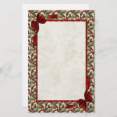 ホリーベリー 便箋 (正面/裏面)