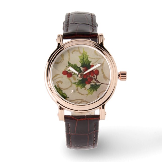 ホリーベリー 腕時計 (正面)