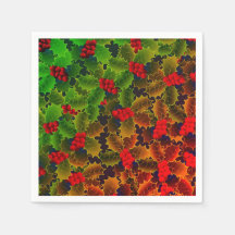 ホリーベリ白熱［赤熱］光を放つーの葉の冬の赤い緑の暖炉