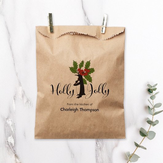 ホリーペンギンすてきクリスマスホームメイドトリート フェイバーバッグ