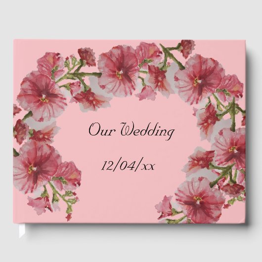 ホリーホック フレーム ゲストブック (正面)