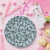 ホリーホリデイ ペーパープレート (パーティー)