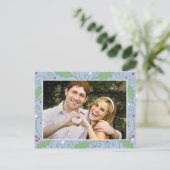 ホリーホリデーウィンターブルーフォトポストカード シーズンポストカード (スタンド正面)