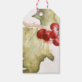 ホリーホリデーギフトラベル ギフトタグ