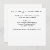 ホリーホリデークリスマスインサートエンクロージャカード ノートカード (正面/裏面)