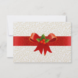 ホリーホリークリスマスディナー 招待状