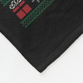 ホリーボレーバレーボール醜いクリスマスクリスマスメンズW フリースブランケット (角)