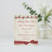 ホリーボ縁どウ招待状 招待状 (スタンド正面)