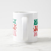 ホリーマすてきマ – おもしろいホリデーデザイン ジャンボコーヒーマグカップ (裏面)