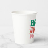 ホリーマすてきマ – おもしろいホリデーデザイン 紙コップ (右)