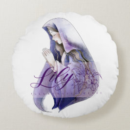 ホリーメリ ラウンドクッション