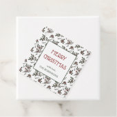 ホリーモダンス・クリスマス・ボタニカル・ベリー・パターン フェイバータグ (インサイチュ)