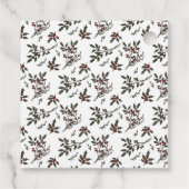 ホリーモダンス・クリスマス・ボタニカル・ベリー・パターン フェイバータグ (裏面)