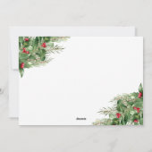 ホリーモダンベリーグリーン3枚の写真 シーズンカード (裏面)