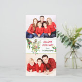 ホリーランタンクリスマス シーズンカード (スタンド正面)