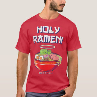 ホリーラーメン日本の食10代ラーメン Tシャツ