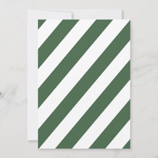 ホリーリースクリスマスパーティの招待状 招待状 (裏面)