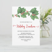 ホリーリースホリデーランチョン 招待状 (スタンド正面)