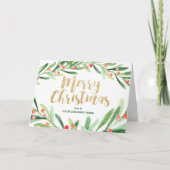 ホリーリースホリ企業のデー シーズンカード (正面)