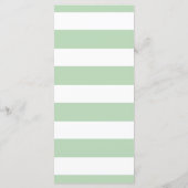 ホリーリースメリークリスマスディナーカード メニュー (裏面)