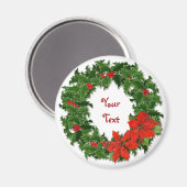 ホリーリース伝統 マグネット (正面/裏面)