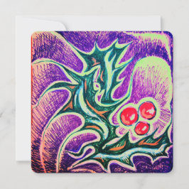 ホリーリーフとベリカラフルー シーズンカード