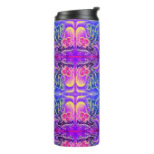 ホリーリーフとベリカラフルー タンブラー (回転左)