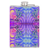 ホリーリーフとベリカラフルー フラスク (裏面)