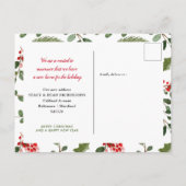 ホリーレッドベリーニューホーム |移動しました 案内ポストカード (裏面)