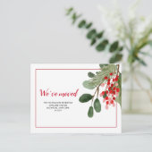 ホリーレッドベリーニューホーム |移動しました 案内ポストカード (スタンド正面)