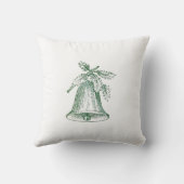 ホリー付きクリスマスベル クッション (裏面)