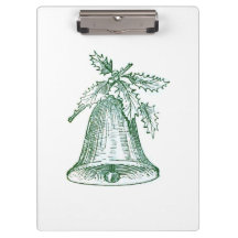 ホリー付きクリスマスベル