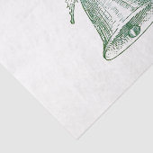 ホリー付きクリスマスベル 薄葉紙 (詳細)