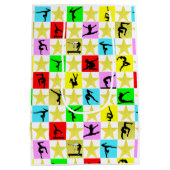 ホリー体操すてき学のクリスマス ミディアムペーパーバッグ (裏面)