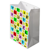 ホリー体操すてき学のクリスマス ミディアムペーパーバッグ (裏面アングル)