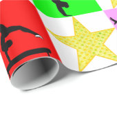 ホリー体操すてき学のクリスマス ラッピングペーパー (ロールコーナー)