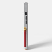 ホリー兵士のイラストレーションくるみ割りレッドシルバー Case-Mate iPhoneケース (裏面 / 左)