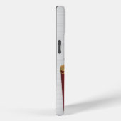 ホリー兵士のイラストレーションくるみ割りレッドシルバー Case-Mate iPhoneケース (裏面 / 右)