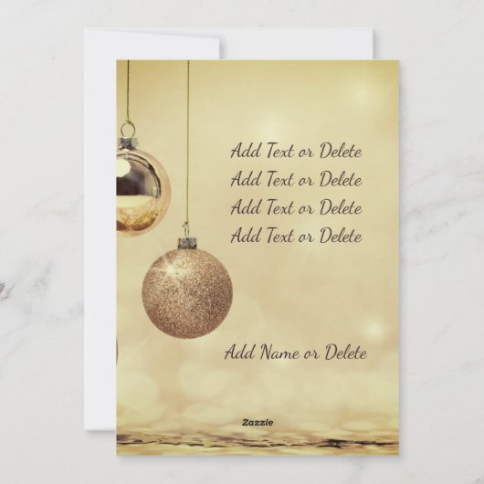 ホリー十字家族の写真クリスマス宗教信仰 シーズンカード (裏面)