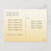 ホリー十字家族の写真クリスマス宗教信仰 シーズンポストカード (裏面)